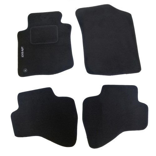 Tappetini Auto In Moquette Per Aico Del 2005 Con 1 Clip Di Fissaggio Tappetini Auto In Moquette Per Aico Del 2005 Con 1 Clip Di Fissaggio